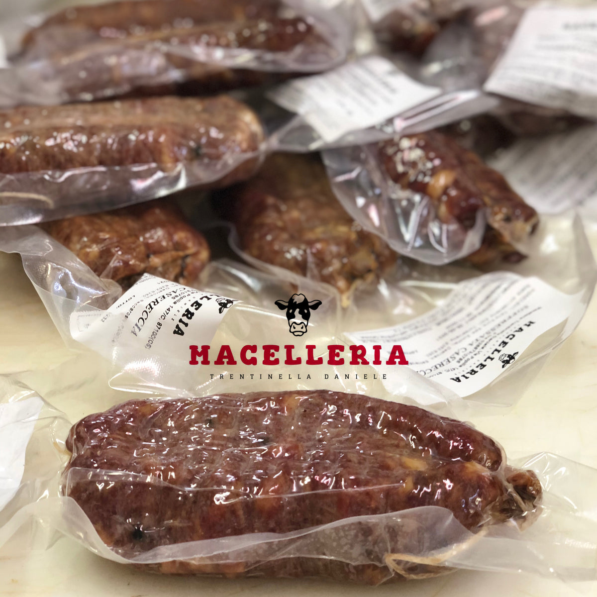 Soppressata Bianca di Solo Prosciutto Stagionata Macelleria Trentinella