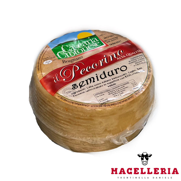 Pecorino Semiduro Crotonese da 1 kg