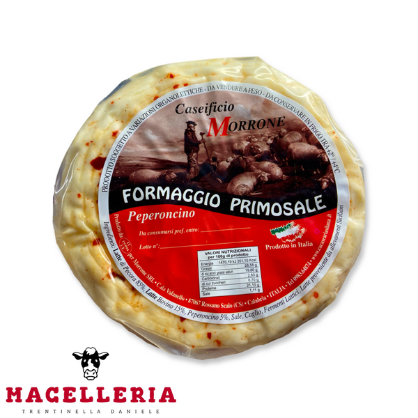 Formaggio Primosale Pepato